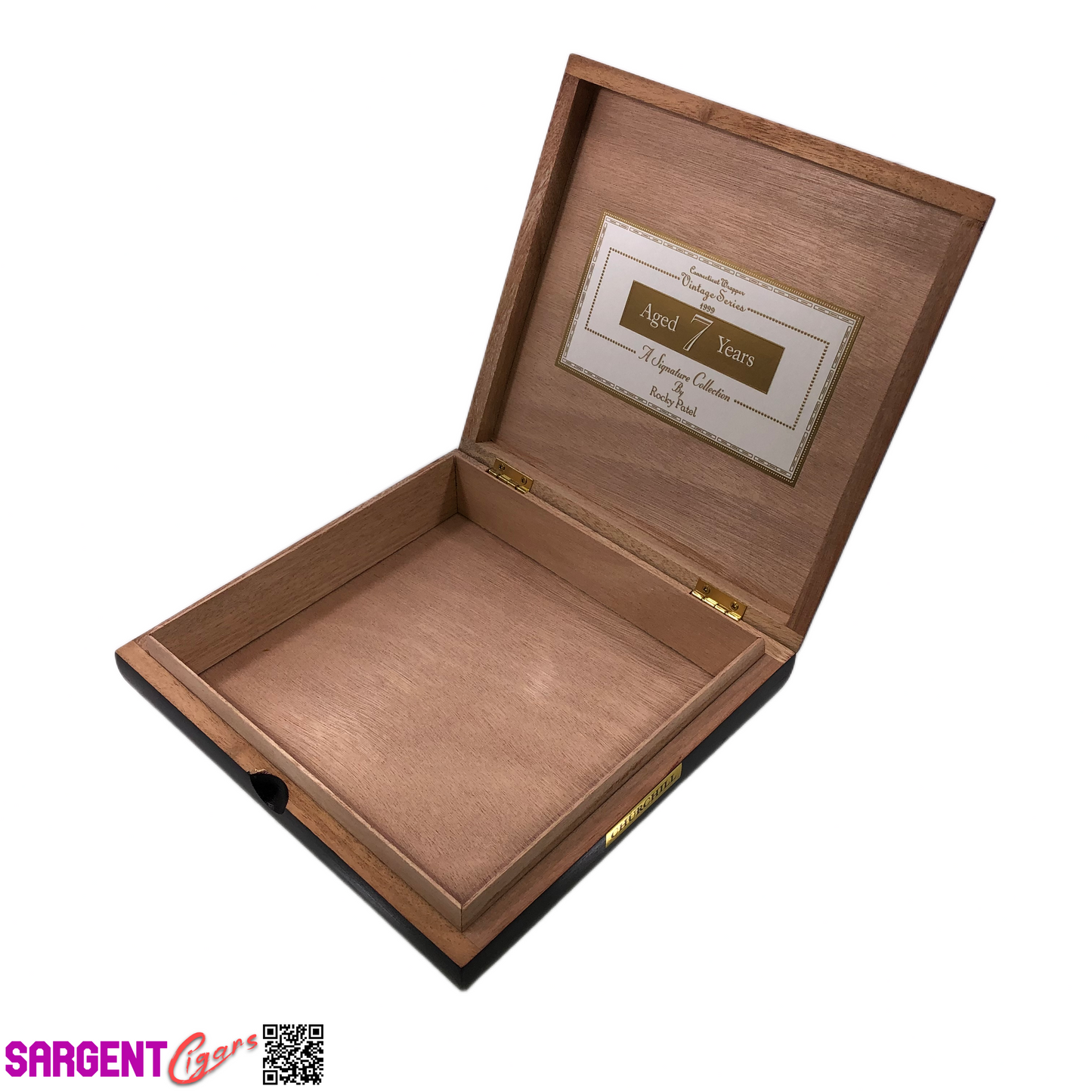 Rocky Patel Vintage Series 1999 Churchill Empty Wooden Cigar Box 8.5x8x2