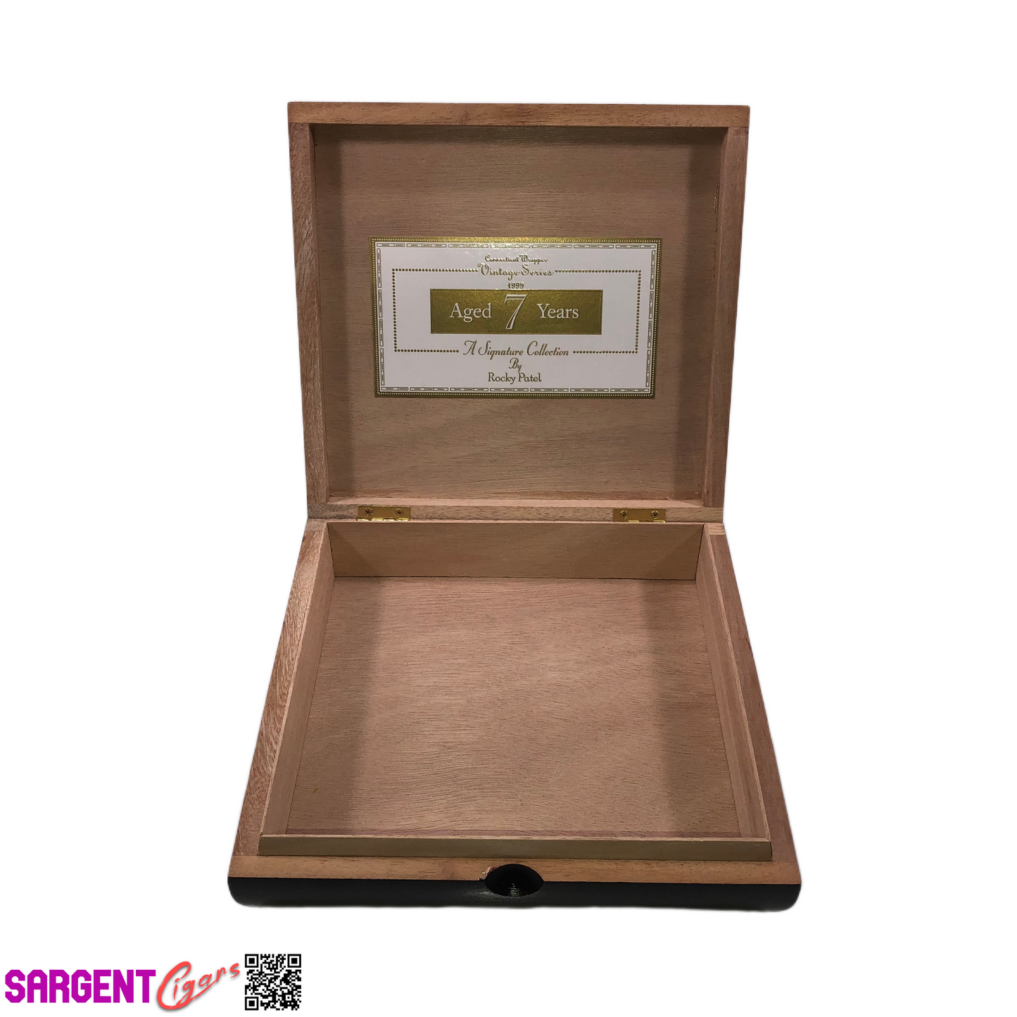Rocky Patel Vintage Series 1999 Churchill Empty Wooden Cigar Box 8.5x8x2