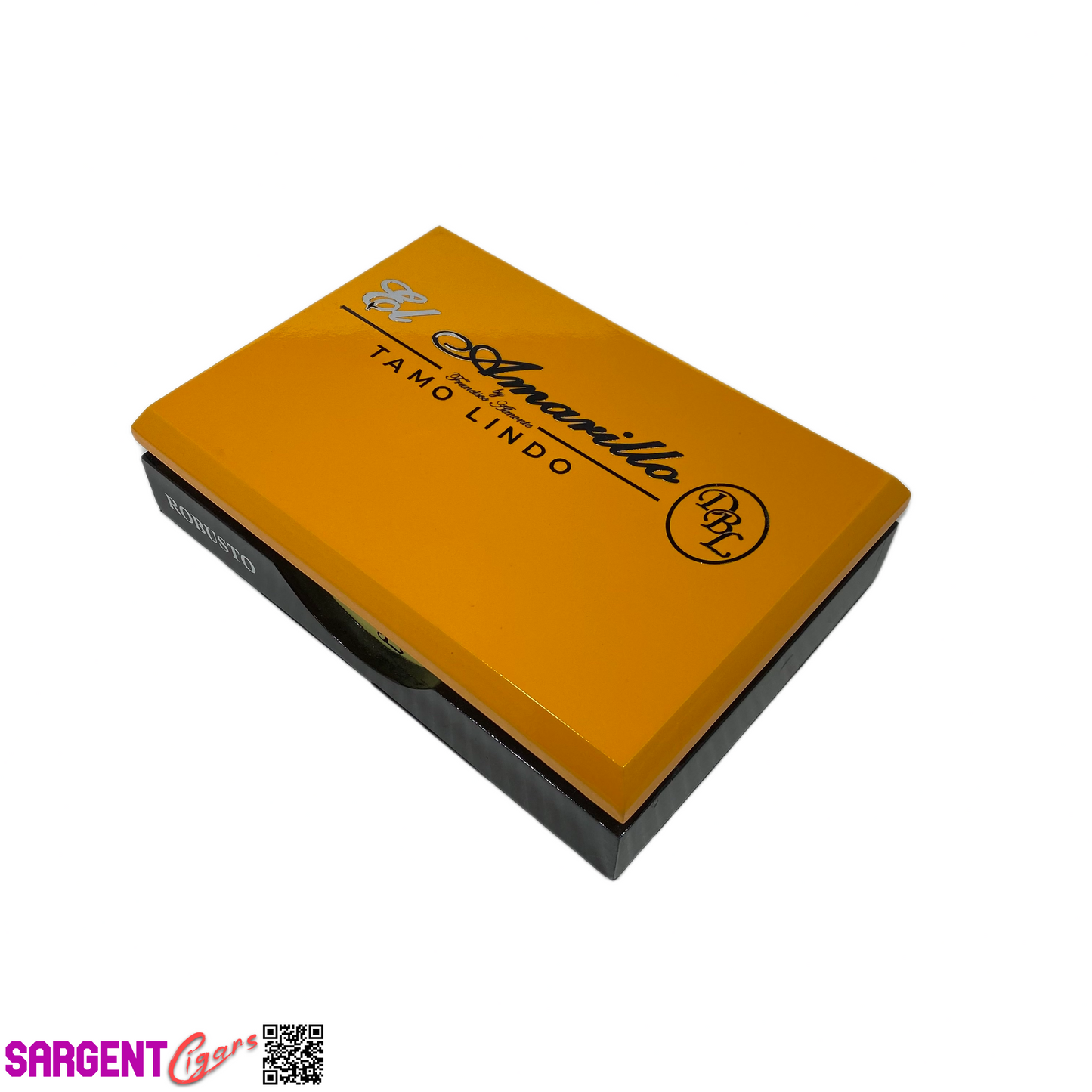 DBL Tamo Lindo El Amarillo Robusto Empty Wooden Cigar Box 9.25x6.5x2