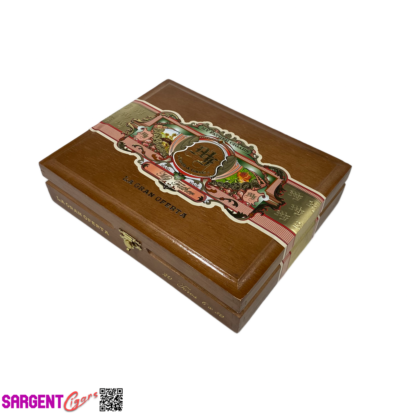 My Father Cigars La Gran Oferta Toro Empty Wooden Cigar Box 8.75x7x2