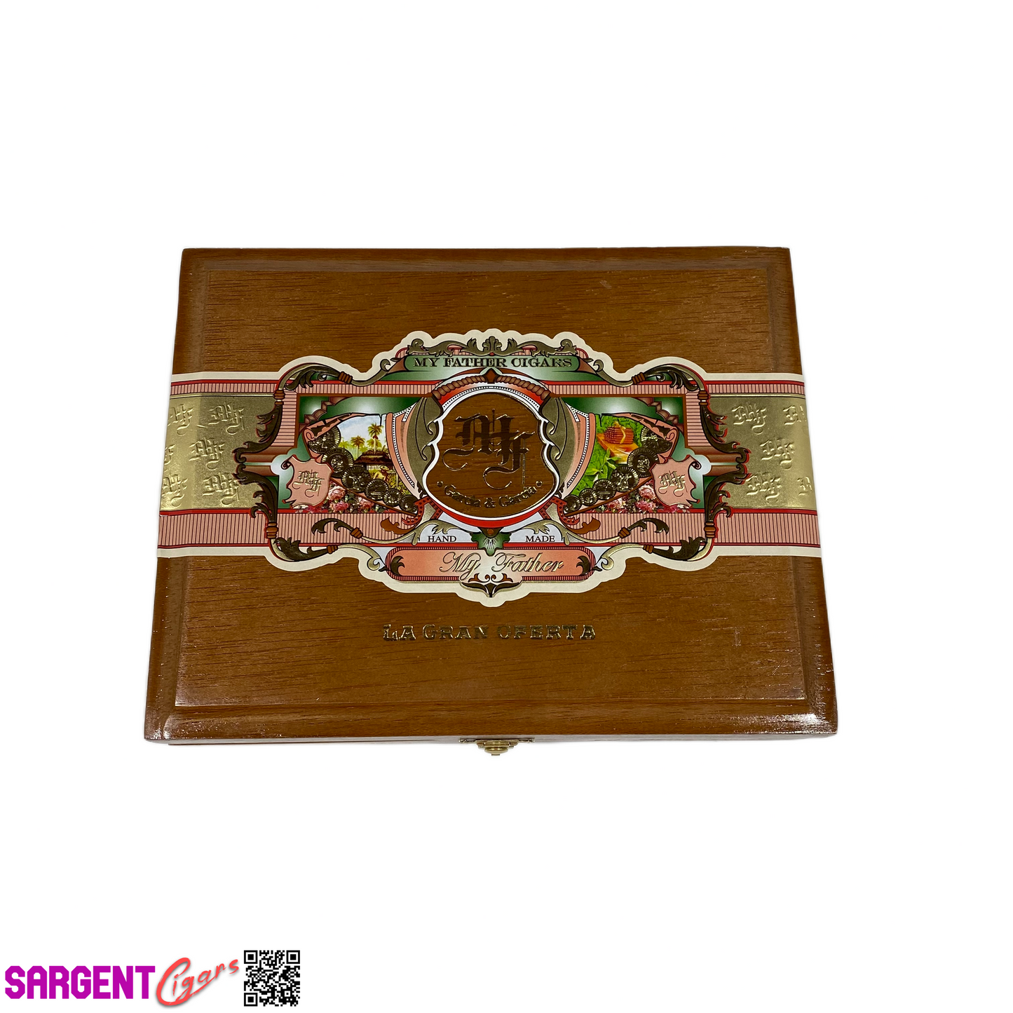 My Father Cigars La Gran Oferta Toro Empty Wooden Cigar Box 8.75x7x2