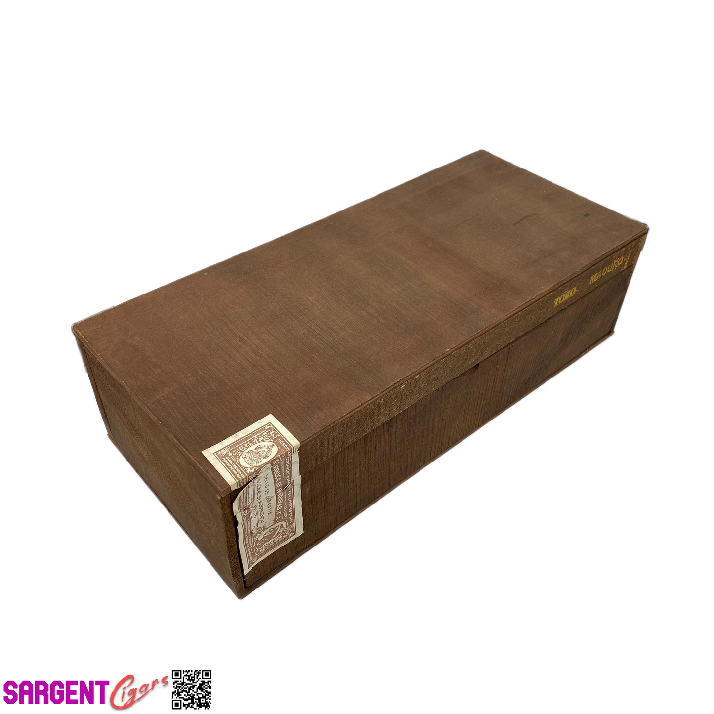 Rocky Patel Edge Maduro Toro Empty Wooden Cigar Box 17x7.5x5