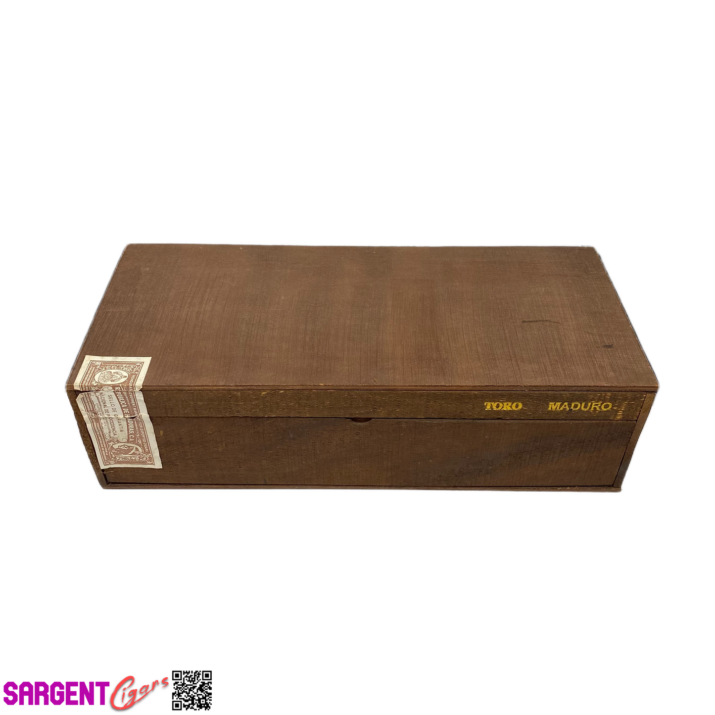 Rocky Patel Edge Maduro Toro Empty Wooden Cigar Box 17x7.5x5