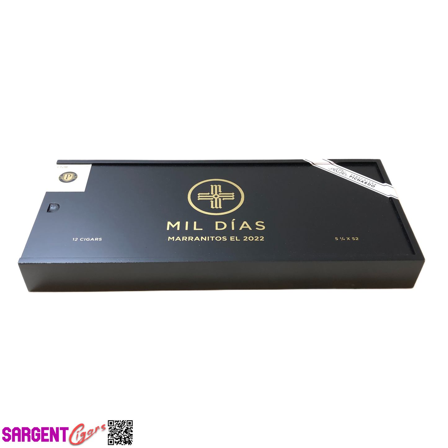 Mil Dias Marranitos 2022 Empty Wooden Cigar Box 12.25x5.25x1.25