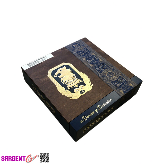 Undercrown 10 Doble Empty Wooden Cigar Box 8.5x9x2
