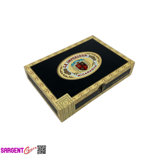 La Imperiosa Corona Gorda Empty Wooden Cigar Box 9.5x6.75x2