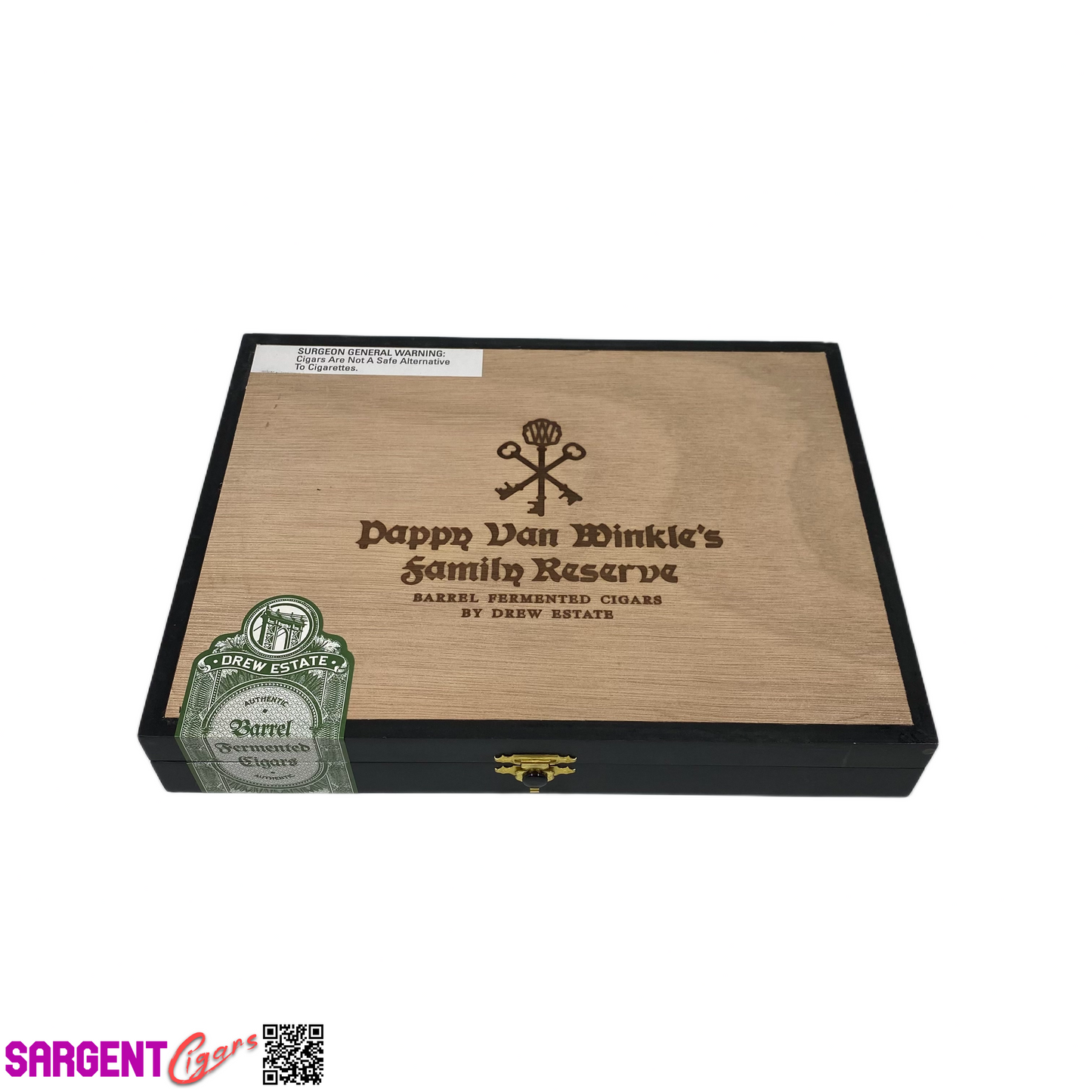 Pappy Van Winkle Toro Empty Wooden Cigar Box 9.75x7.25x1.25