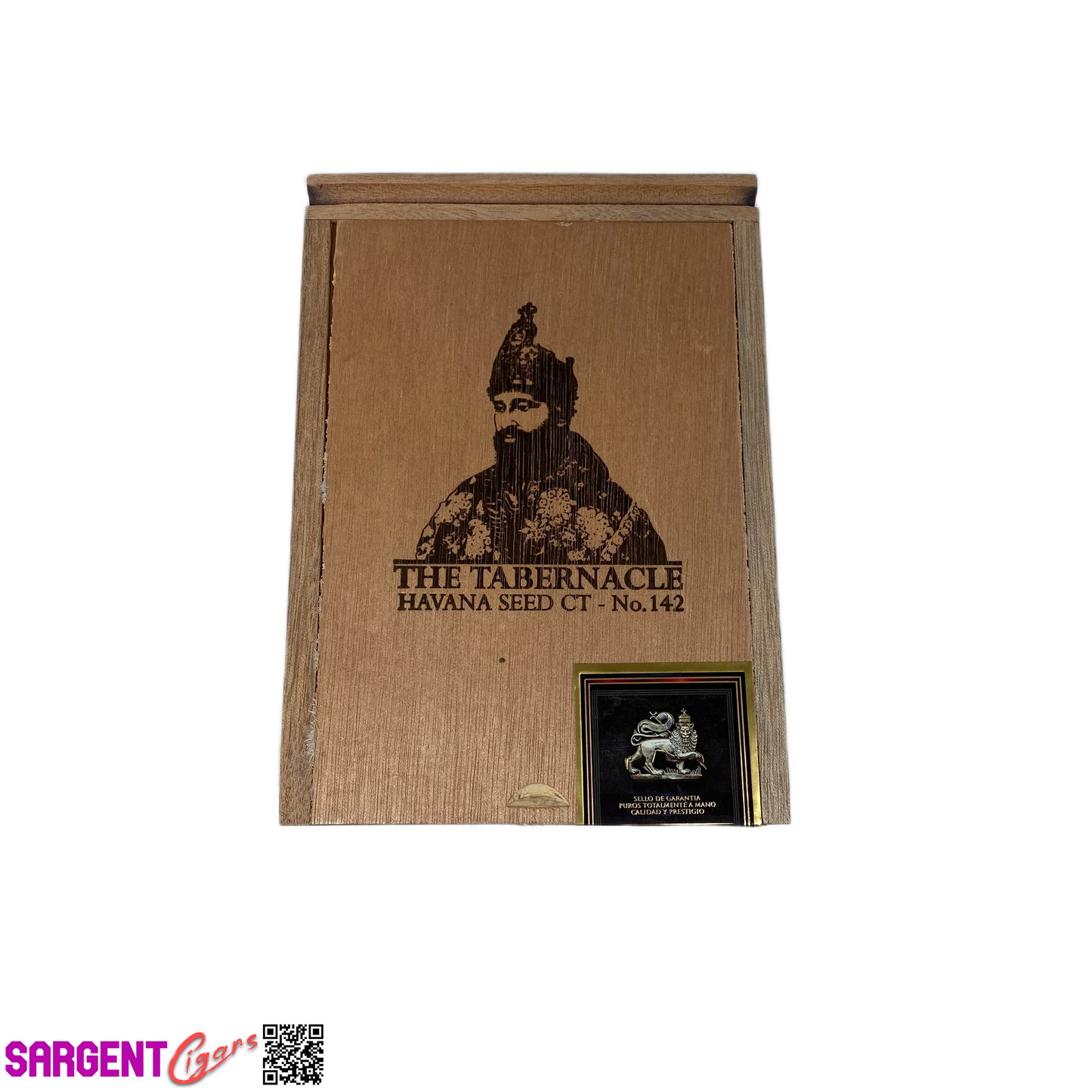 Tabernacle Hav Seed Corona Doble Empty Wooden Cigar Box 6x8x4.5