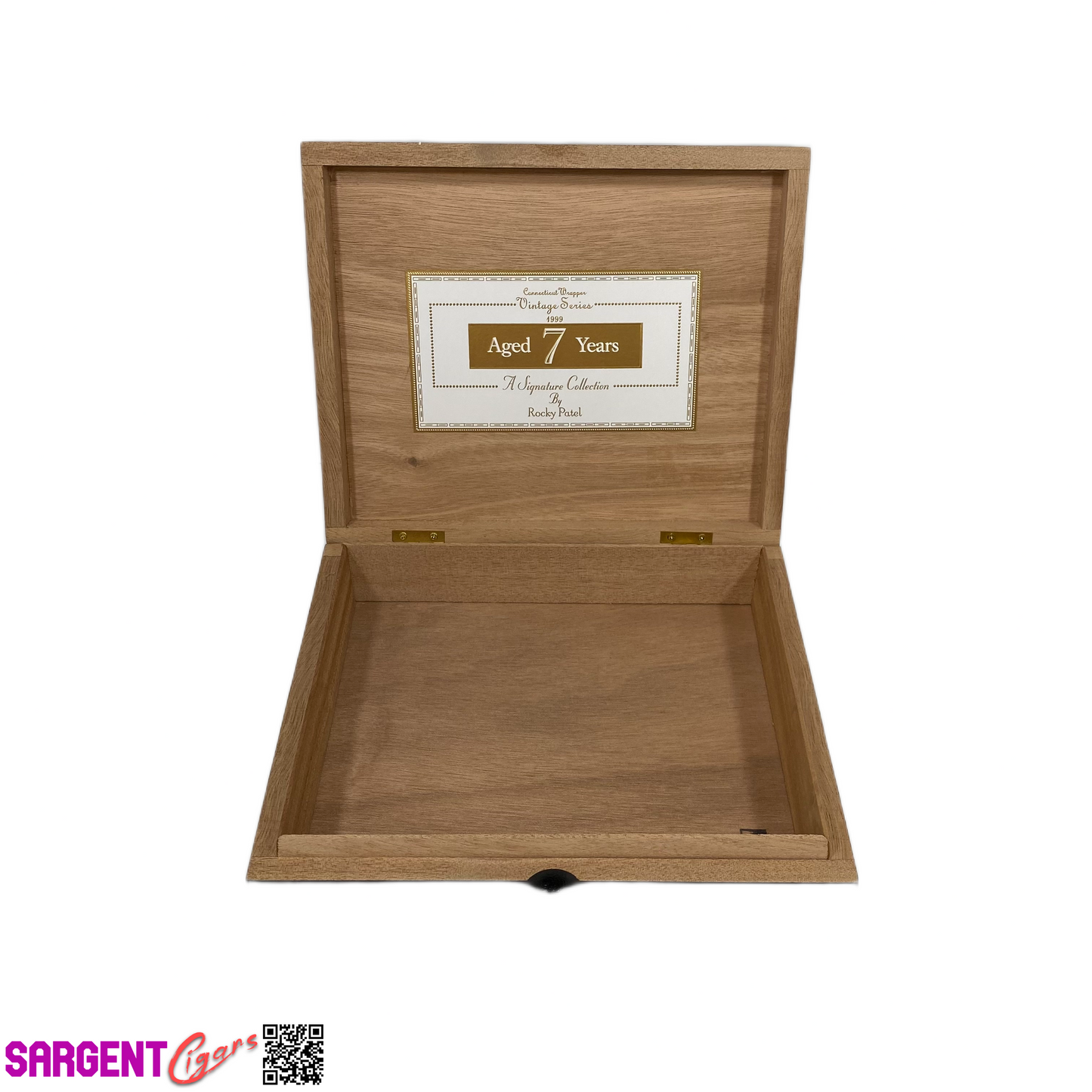 Rocky Patel Vintage Series 1999 Toro Empty Wooden Cigar Box 9.25x7.5x2