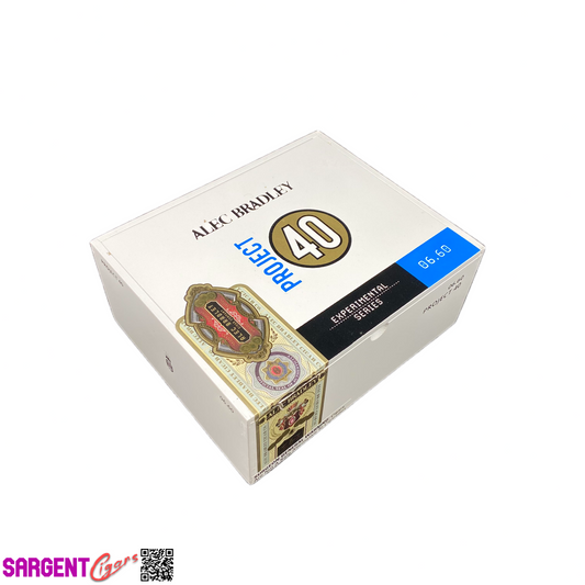 Alec Bradley Project 40 Gordo Empty Wooden Cigar Box 8x6.75x3.25