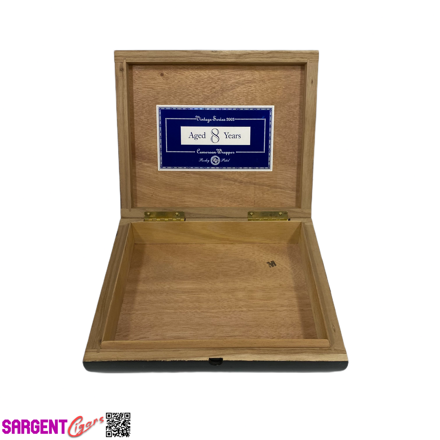 Rocky Patel Vintage Series 2003 Toro Empty Wooden Cigar Box 9.5x8x2