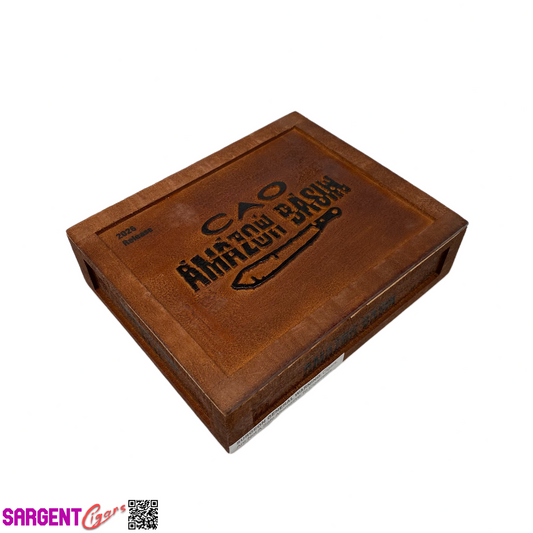 Cao Amazon Basin 2026 Empty Wooden Cigar Box 8.75x7x2.25