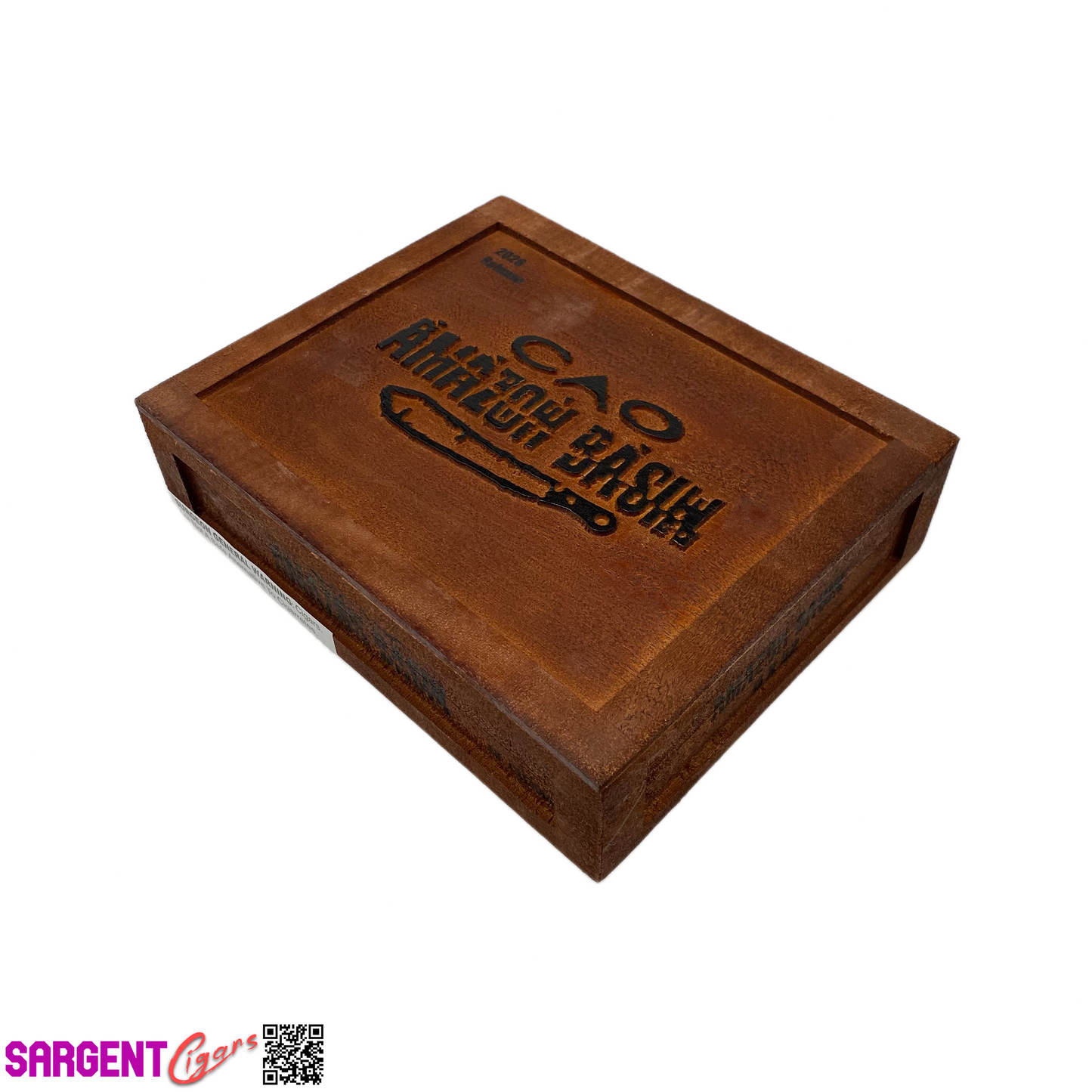 Cao Amazon Basin 2026 Empty Wooden Cigar Box 8.75x7x2.25