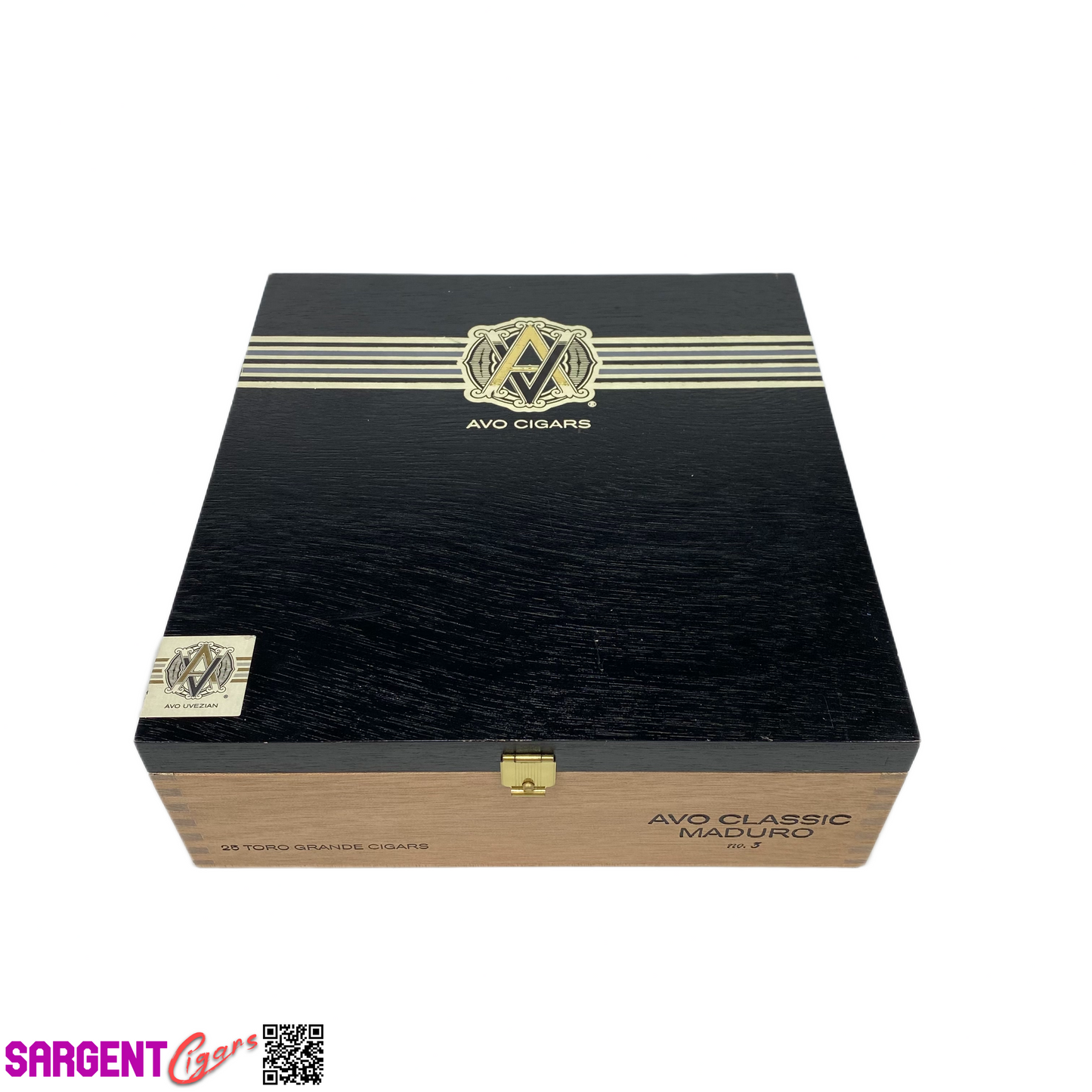 Avo Classic Maduro No5 Empty Wooden Cigar Box 8x8.5x2.75