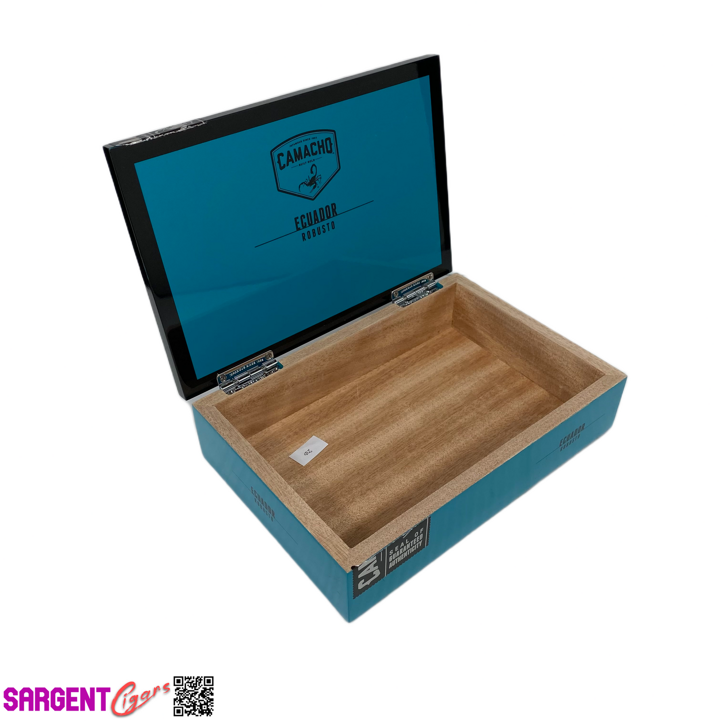 Camacho Ecuador Robusto Empty Wooden Cigar Box 8.75x6x2