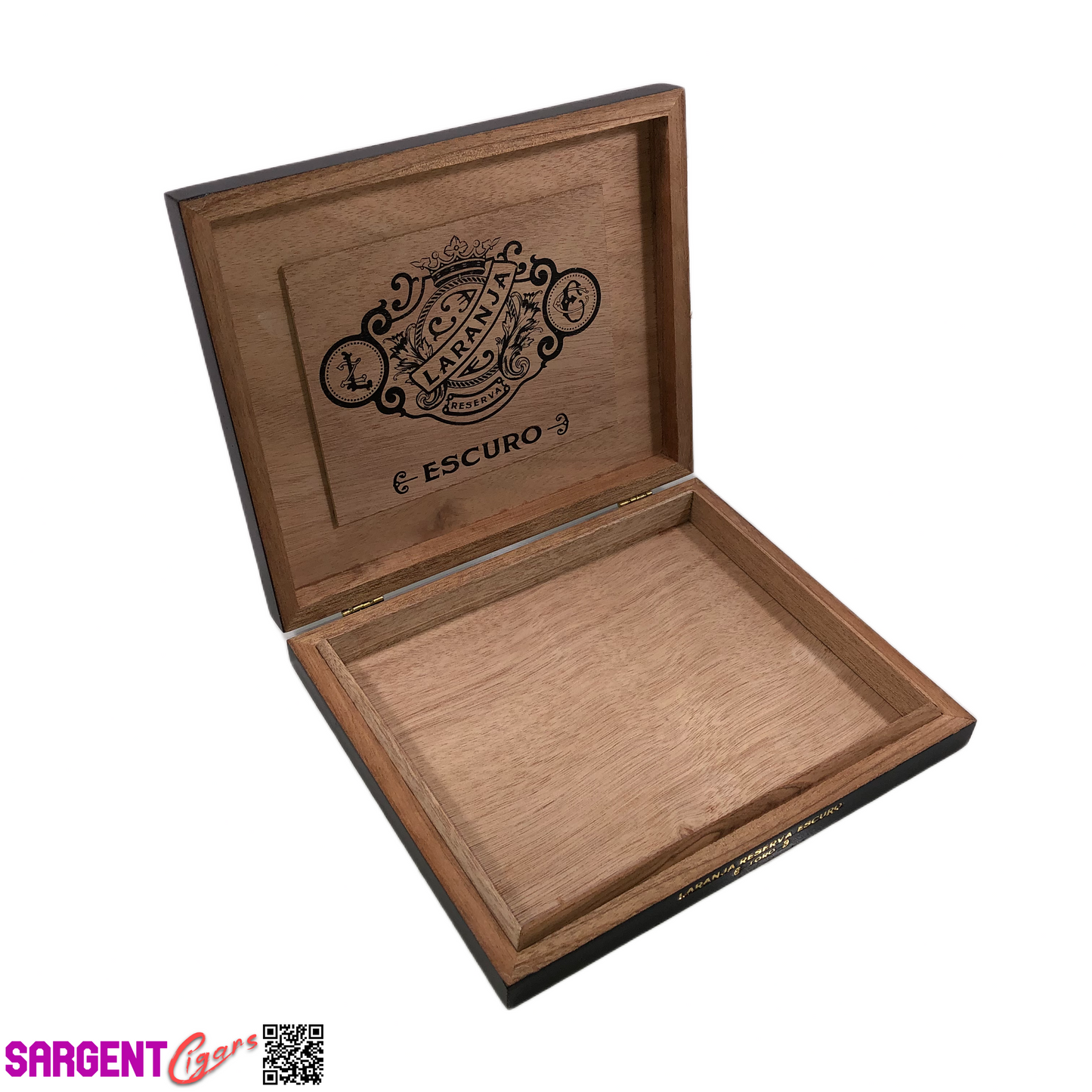 Espinosa Laranja Escuro Toro Empty Wooden Cigar Box 8.5x7.25x1.25