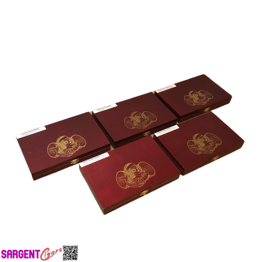 Lot of 5 Fat Bottom Betty Robusto Empty Wooden Cigar Boxes 9.5x6.25x1.25 #88