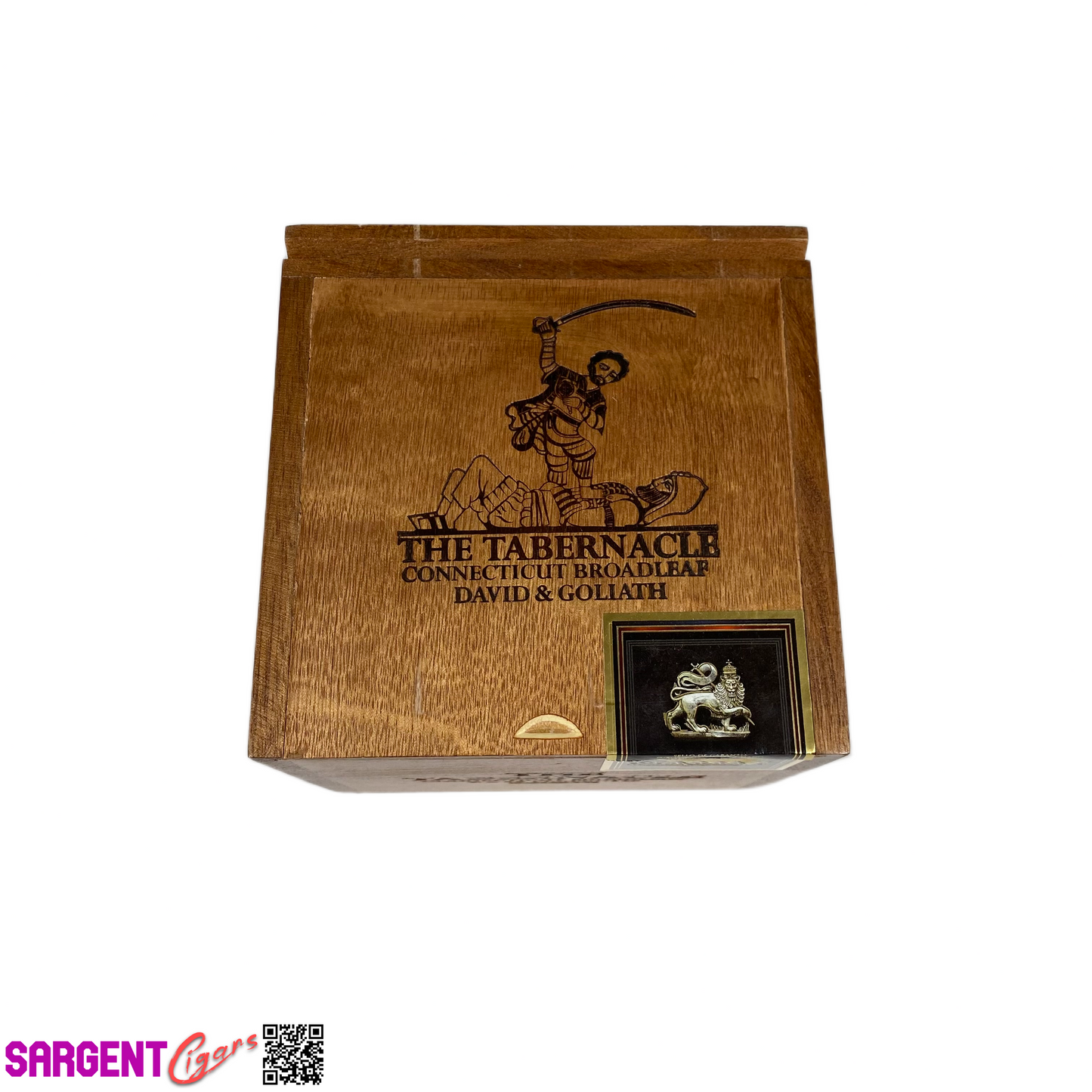 Tabernacle Goliath Empty Wooden Cigar Box 6x6x5.25