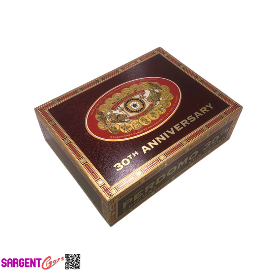 Perdomo 30th Sun Grown Epicure Empty Wooden Cigar Box 9.5x7.25x3