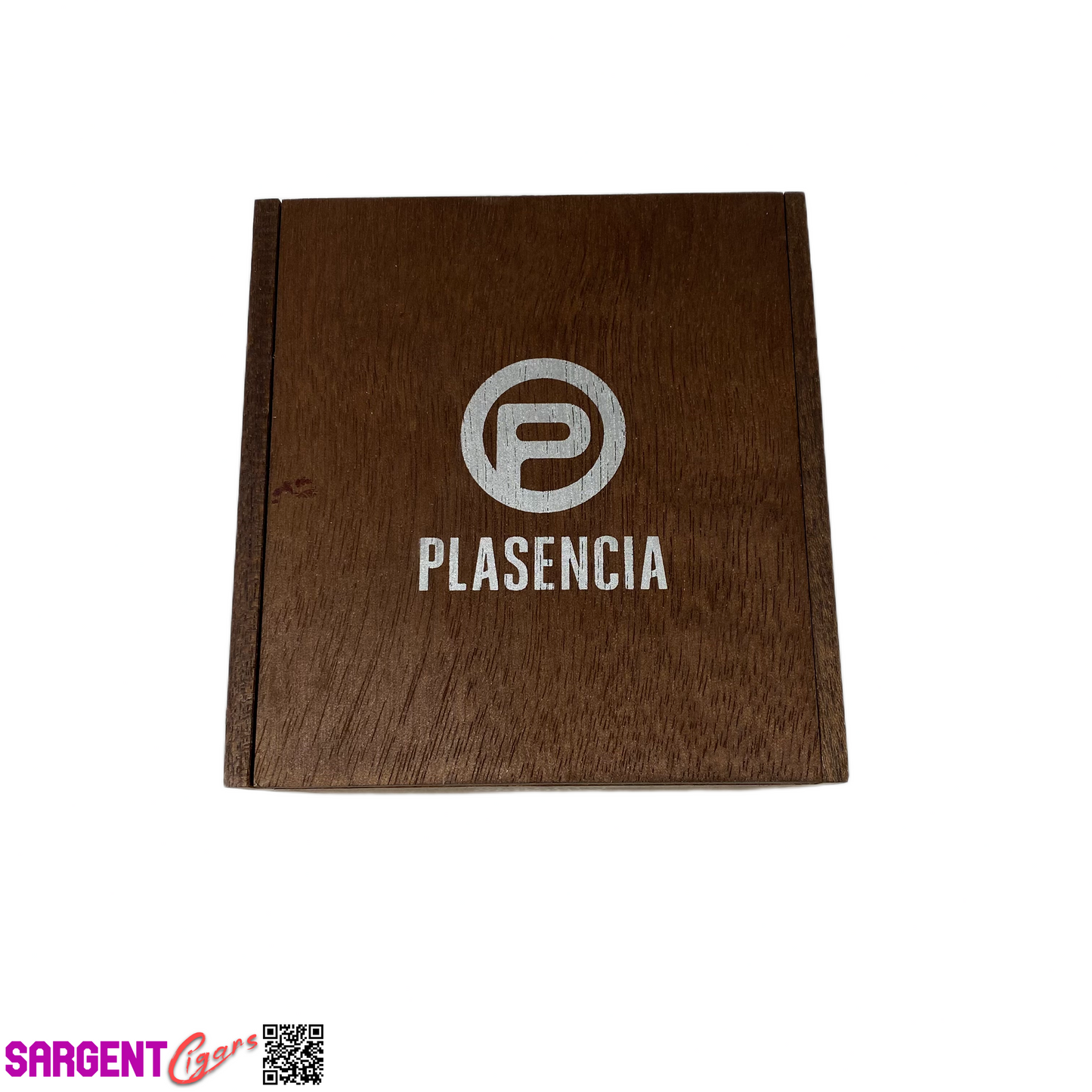 Plasencia Corona Corta Empty Wooden Cigar Box 4.25x4.5x3.5