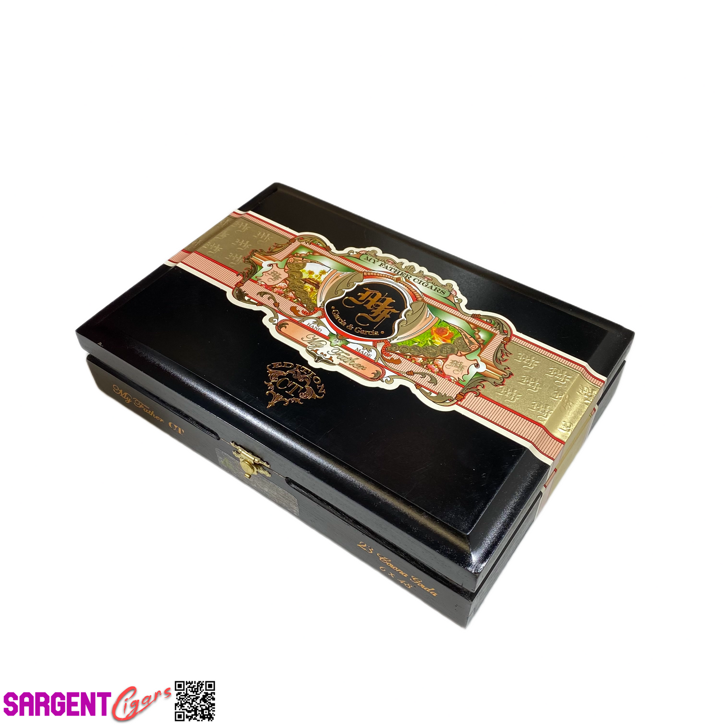 My Father Cigars Connecticut Corona Gorda Empty Wooden Cigar Box 9.75x7x2