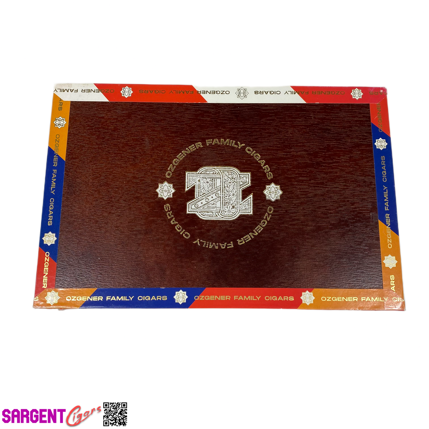 Ozgener A52 Empty Wooden Cigar Box 9x6x2