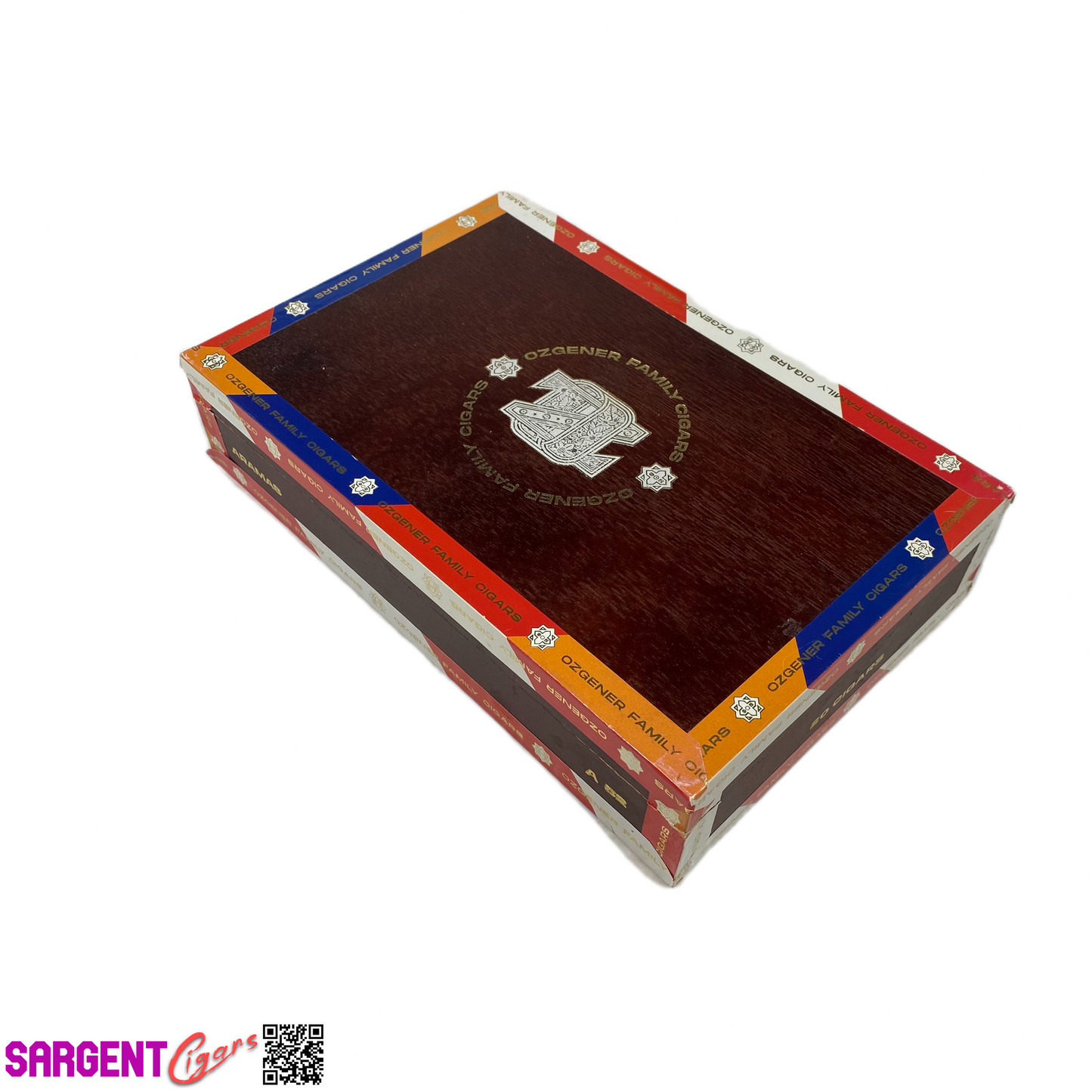 Ozgener A52 Empty Wooden Cigar Box 9x6x2