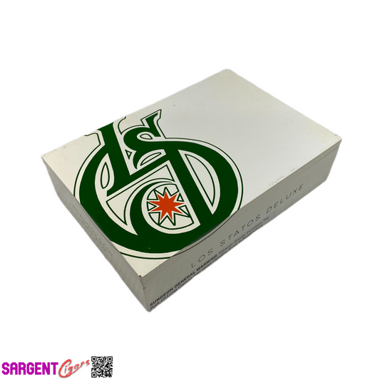 Los Statos Deluxe Robusto Empty Wooden Cigar Box 9x6.25x2 (1)