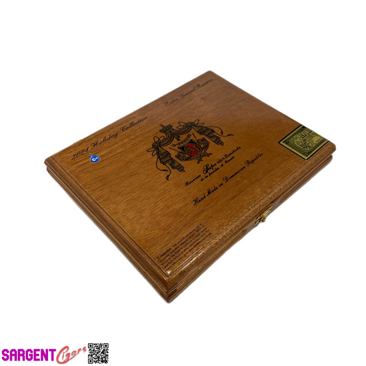 Arturo Fuente Holiday Collection Empty Wooden Cigar Box 10x8x1.5