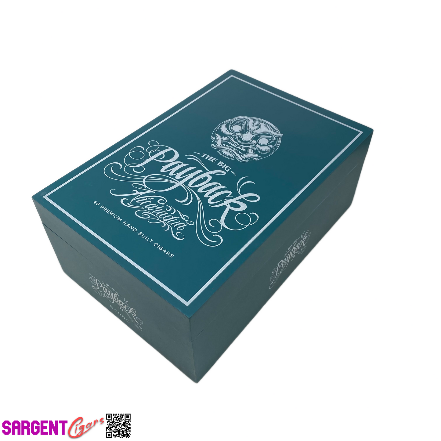 Room 101 The Big Payback Gordo Empty Wooden Cigar Box 7.25x10.75x4.25