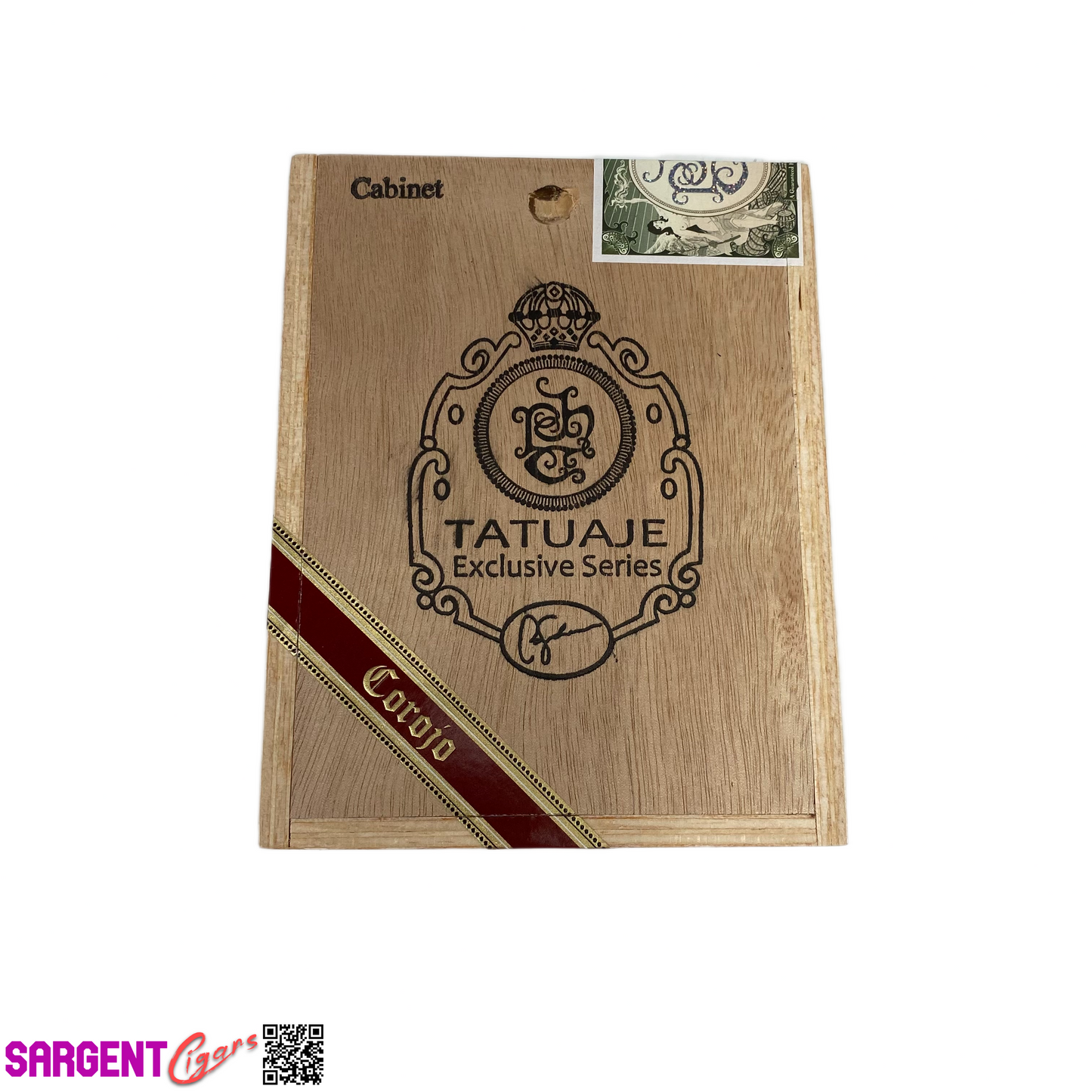Tatuaje Exclusive Series PCA 2025 Empty Wooden Cigar Box 5x6.5x3.25
