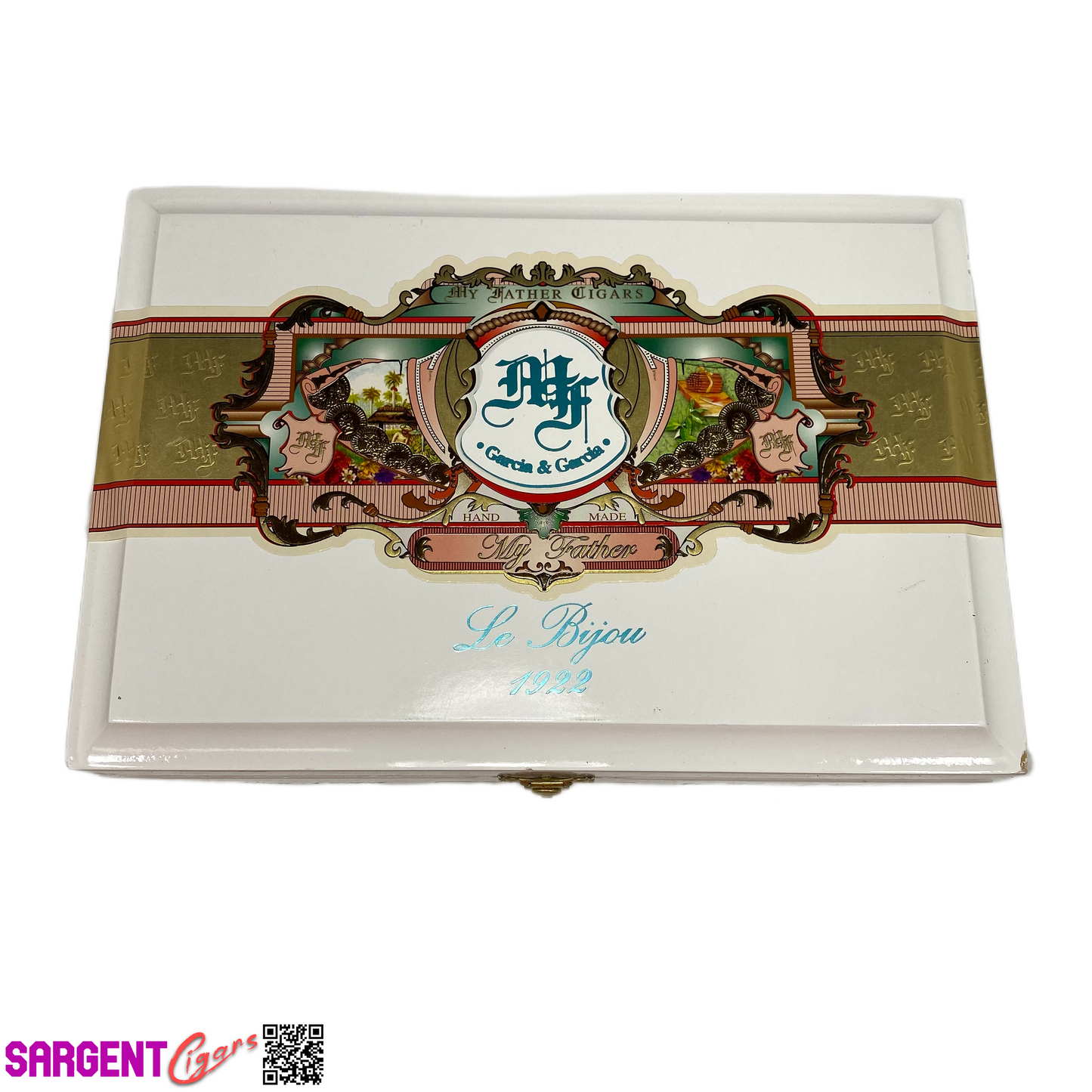 My Father Cigars Le Bijou 1922 Grand Robusto Empty Wooden Cigar Box 9.5x6.5x2.5 (1)