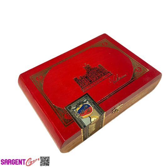 Highclere Castle Robusto Empty Wooden Cigar Box 9.25x6.25x2