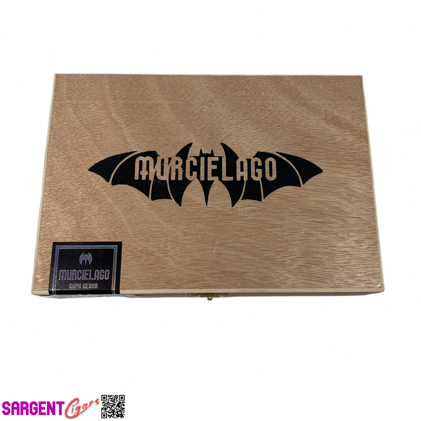 Espinosa Murcielago Robusto Empty Wooden Cigar Box 8.75x6.25x2 (1)