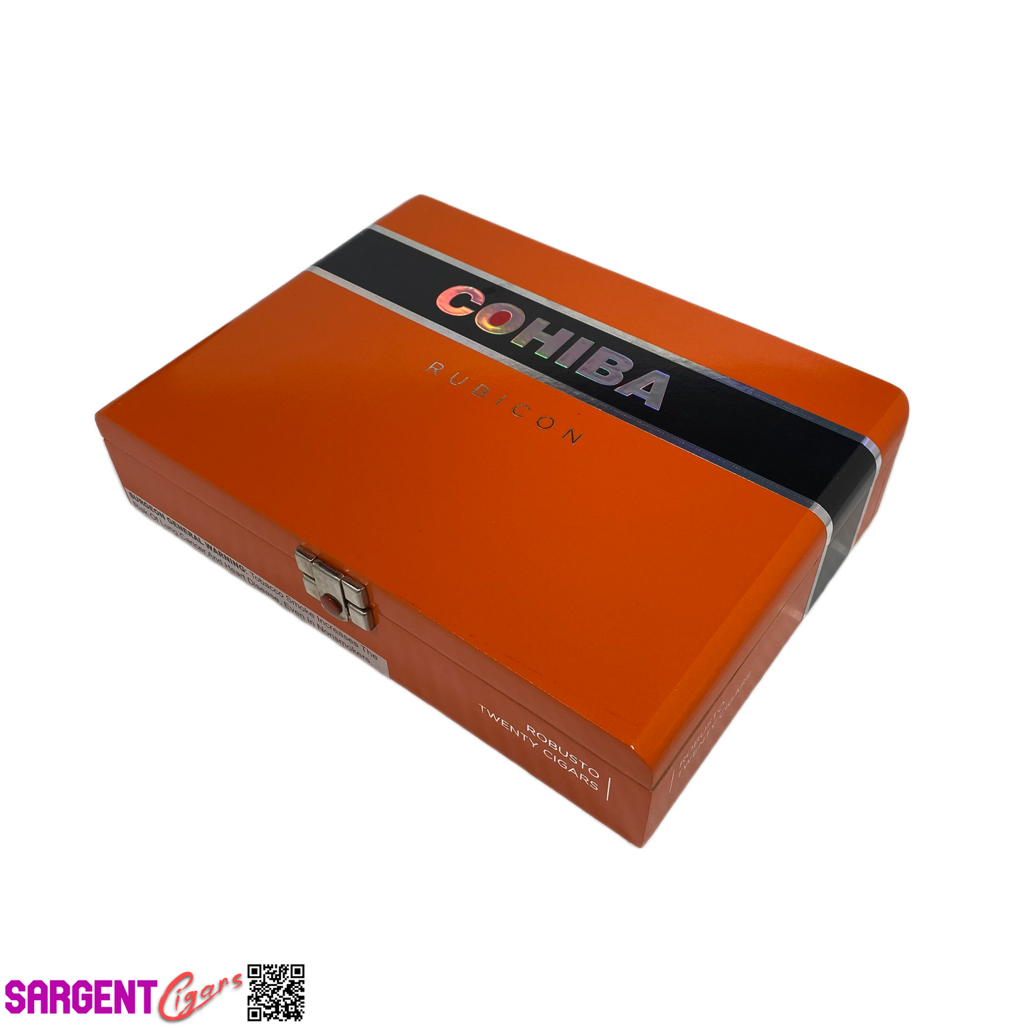 Cohiba Rubicon Robusto Empty Wooden Cigar Box 9x6.75x2 (1)