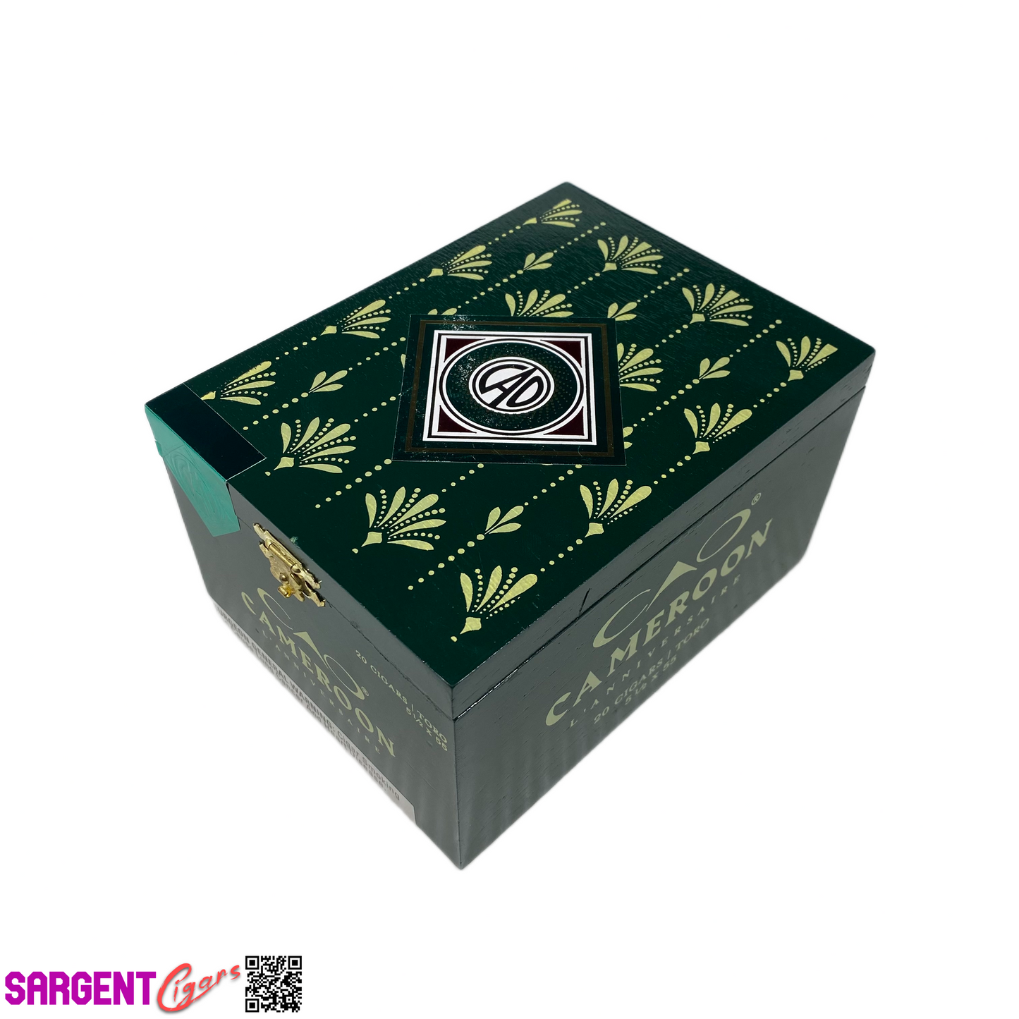Cao Cameroon Toro Empty Wooden Cigar Box 4.75x6.25x3.5