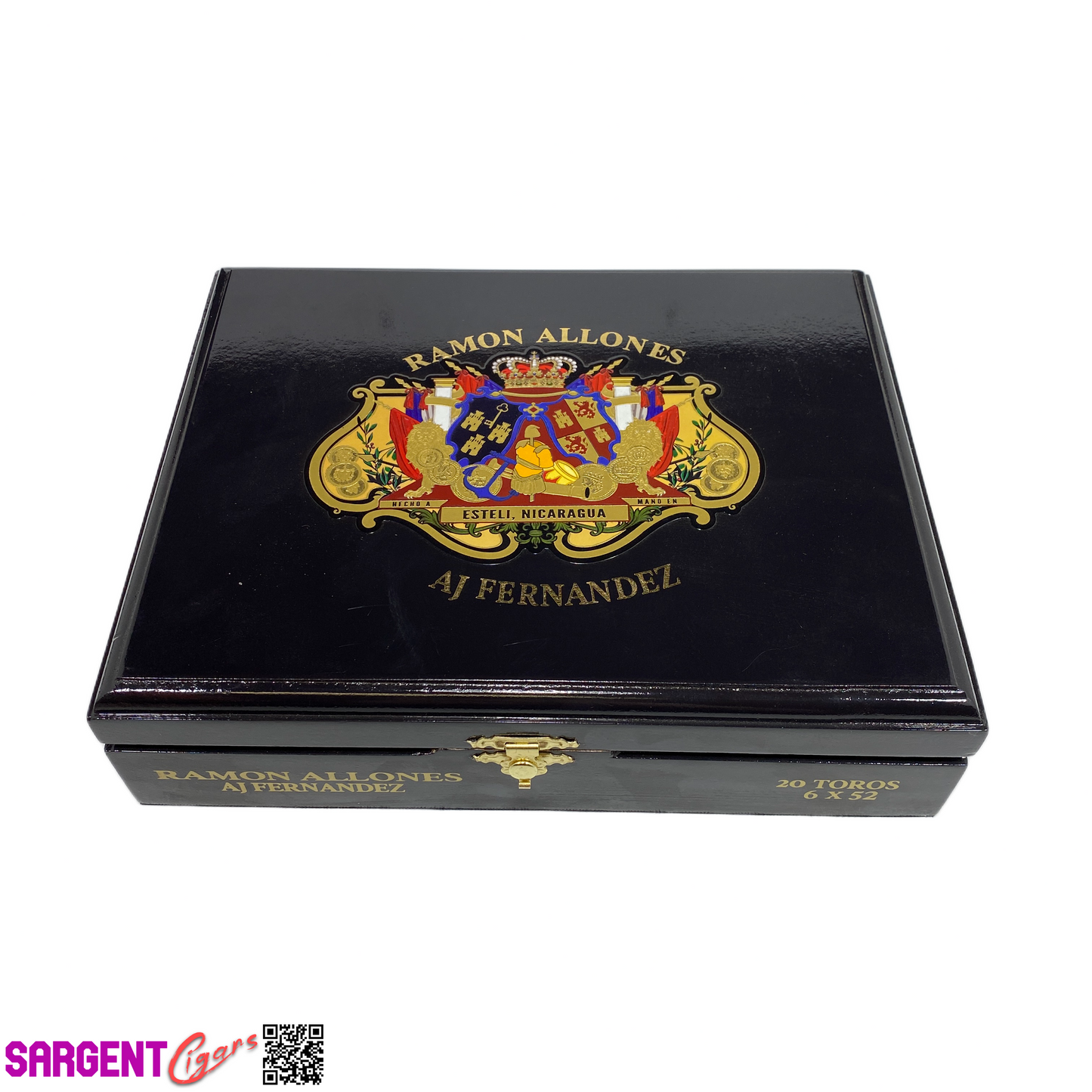 Ramon Toro Empty Wooden Cigar Box 9x7.25x2.25