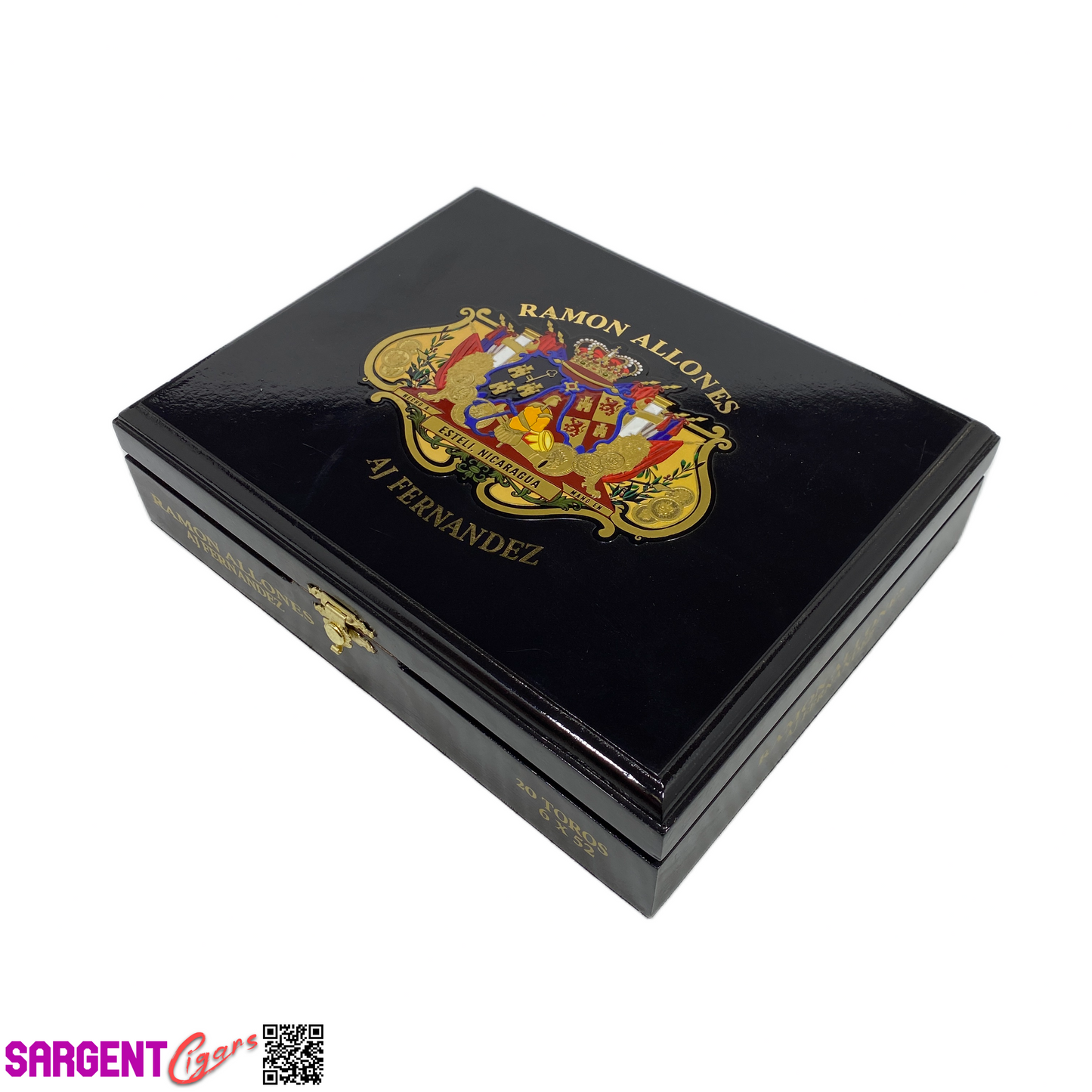 Ramon Toro Empty Wooden Cigar Box 9x7.25x2.25