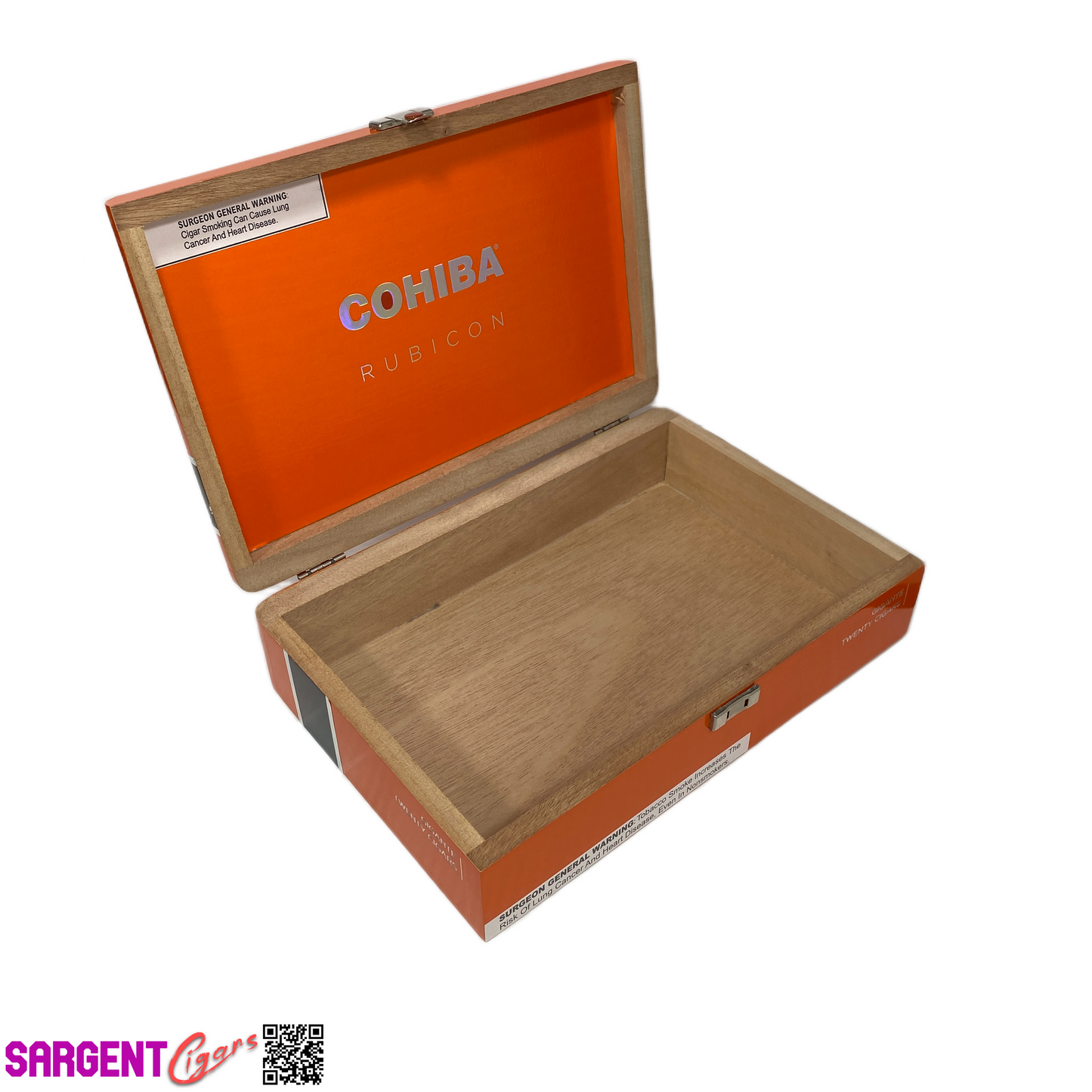 Cohiba Rubicon Gigante Empty Wooden Cigar Box 10.5x7.25x2.5