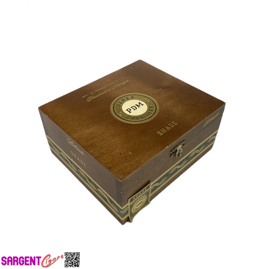 PDM Shade Robusto Empty Wooden Cigar Box 6.75x6x3.25