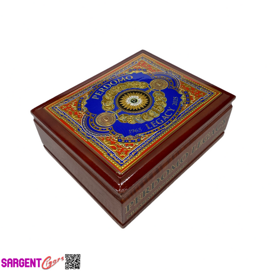 Perdomo Legacy Maduro Gordo Empty Wooden Cigar Box 8.75x7.25x3.5