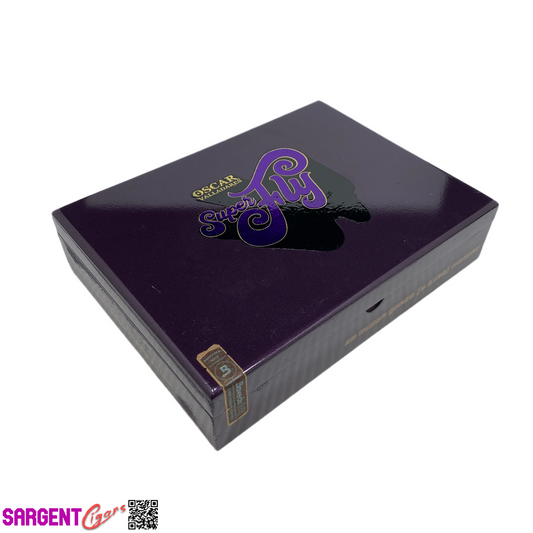 Superfly By Oscar Super Toro Empty Wooden Cigar Box 10x7.5x2.25