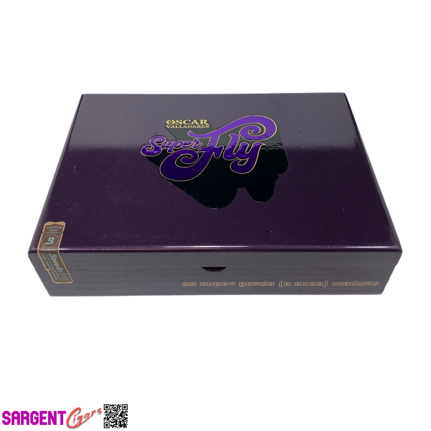 Superfly By Oscar Super Toro Empty Wooden Cigar Box 10x7.5x2.25