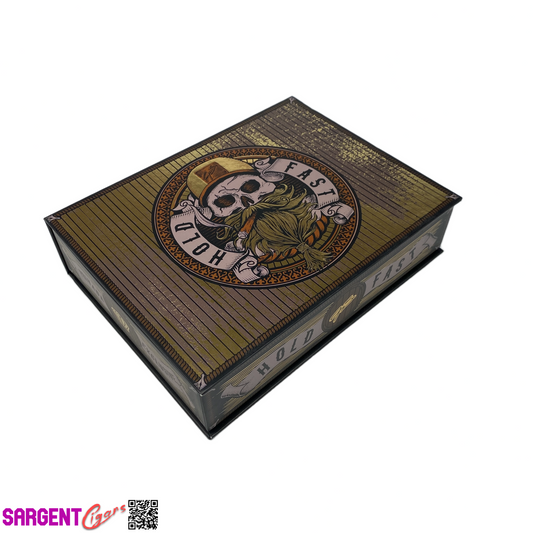 LCA Hold Fast Empty Cigar Box 8.5x6.5x2