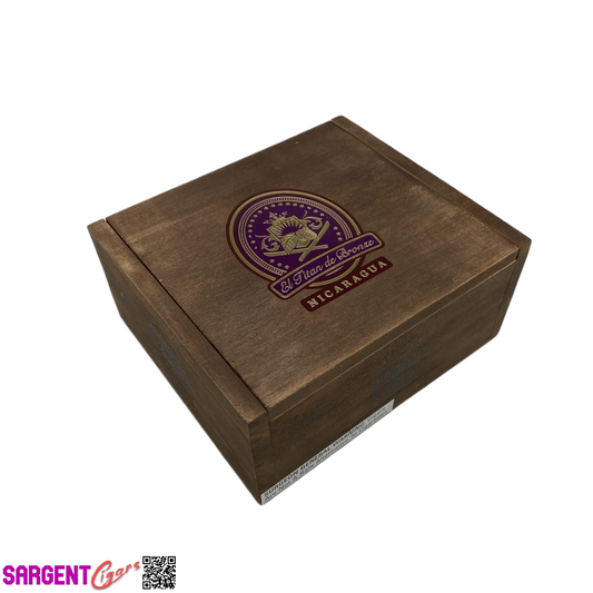 El Titan De Bronze Nicaragua Robusto Empty Wooden Cigar Box 7x6x3