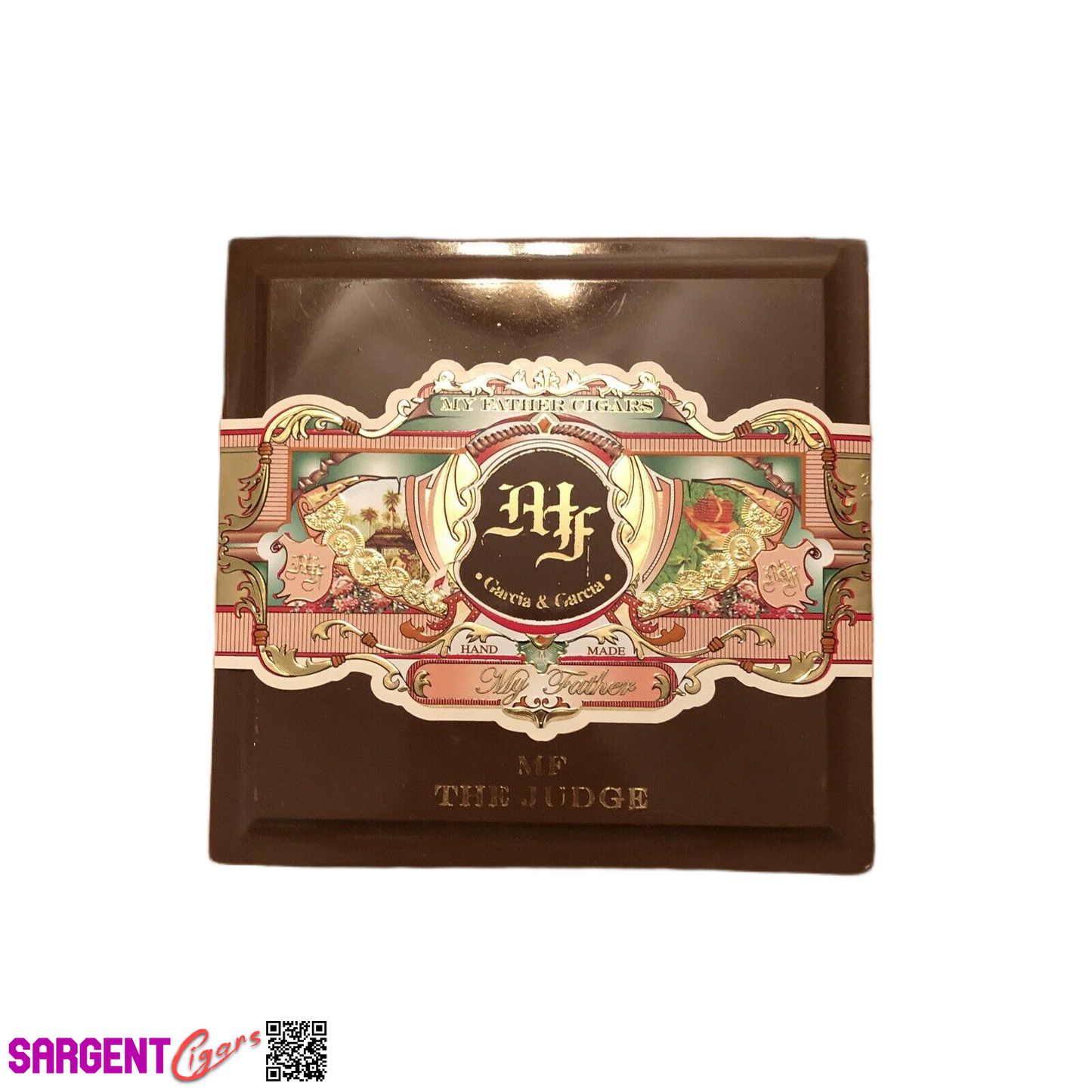 My Father Cigars The Judge Corona Empty Wooden Cigar Box 7x6.5x3