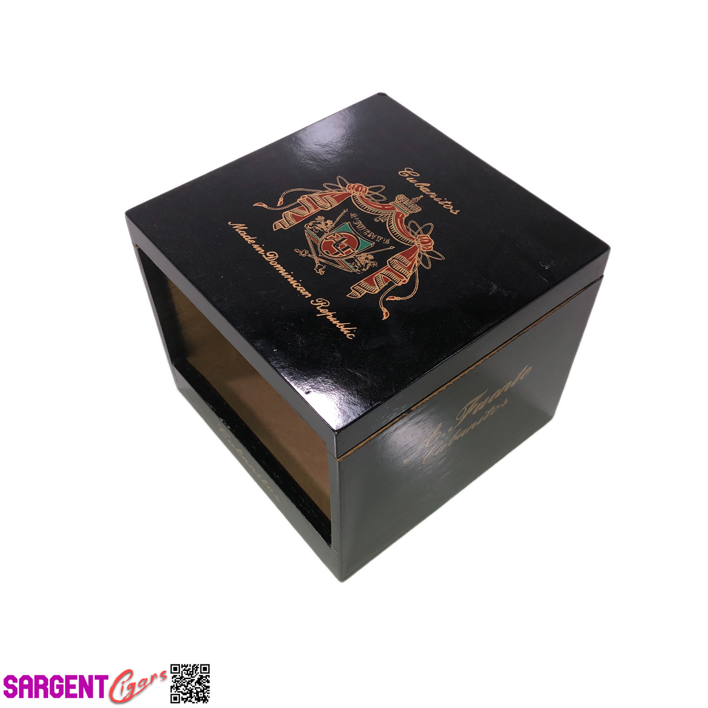 Arturo Fuente Empty Wooden Cigar Box 5.75x5.75x4.75