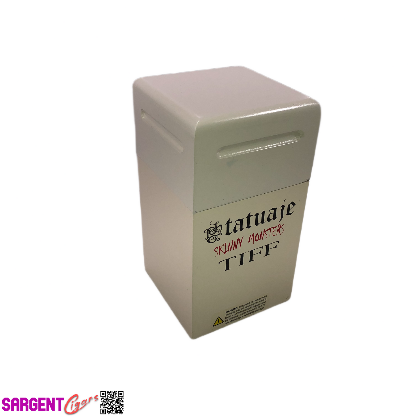 Tatuaje Skinny Monsters Tiff Empty Wooden Cigar Box 4x4x7.25