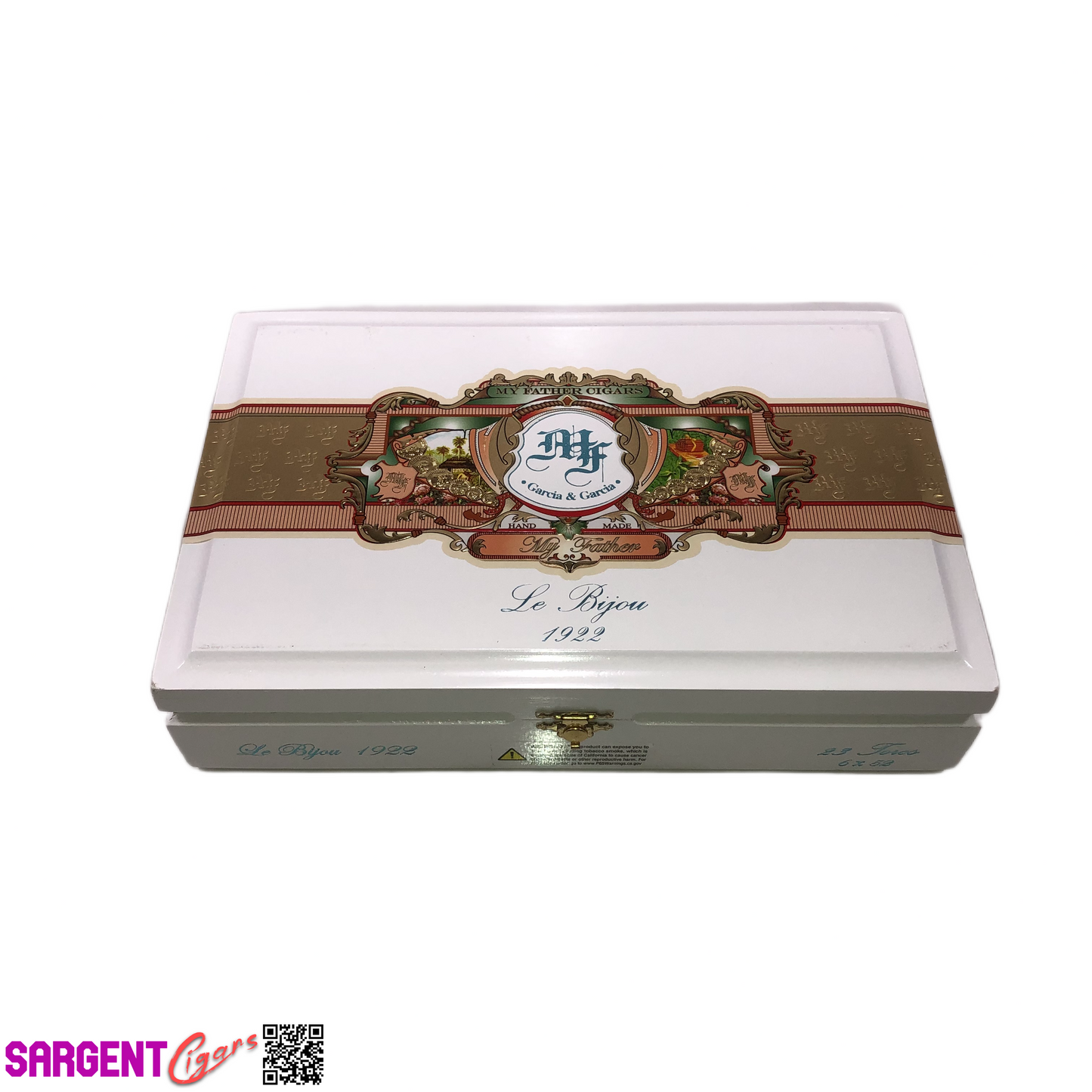 My Father Cigars Le Bijou 1922 Toro Empty Wooden Cigar Box 10.75x7x2.5