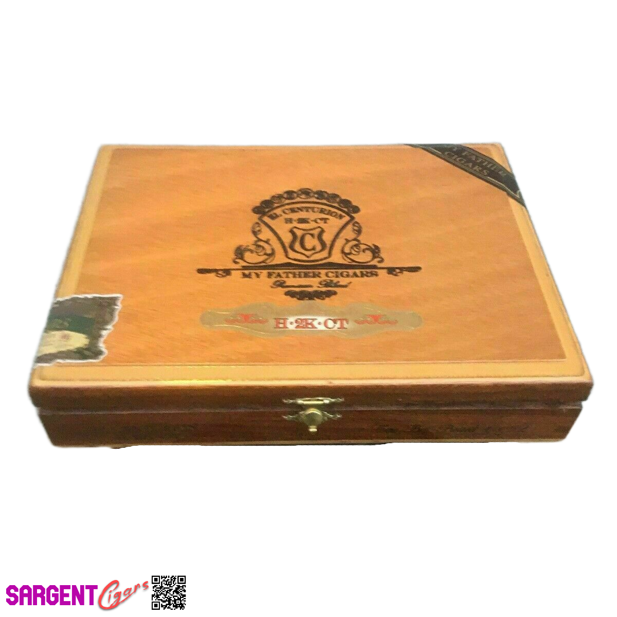 My Father Cigars El Centurion Toro Empty Wooden Cigar Box 9x7x2